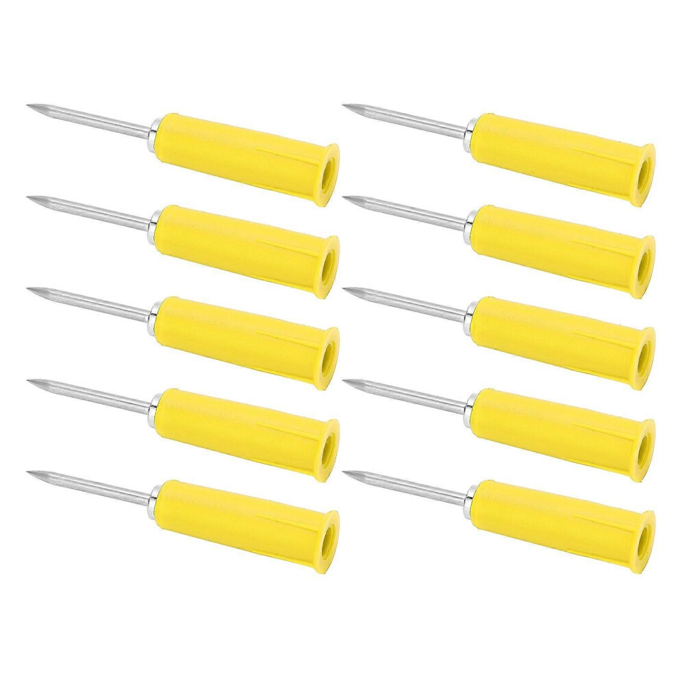 (As Show, One Size) 10Pcs Banana Jack Wire Piercing Probe Pvc Appearance 2Mm/0.08In To 4Mm/0.16In Conversion Insulation 6909775566893