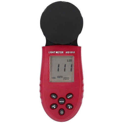 (As show, One size) Digital Illuminance Light Meter Auto Range Lcd Photometer 1