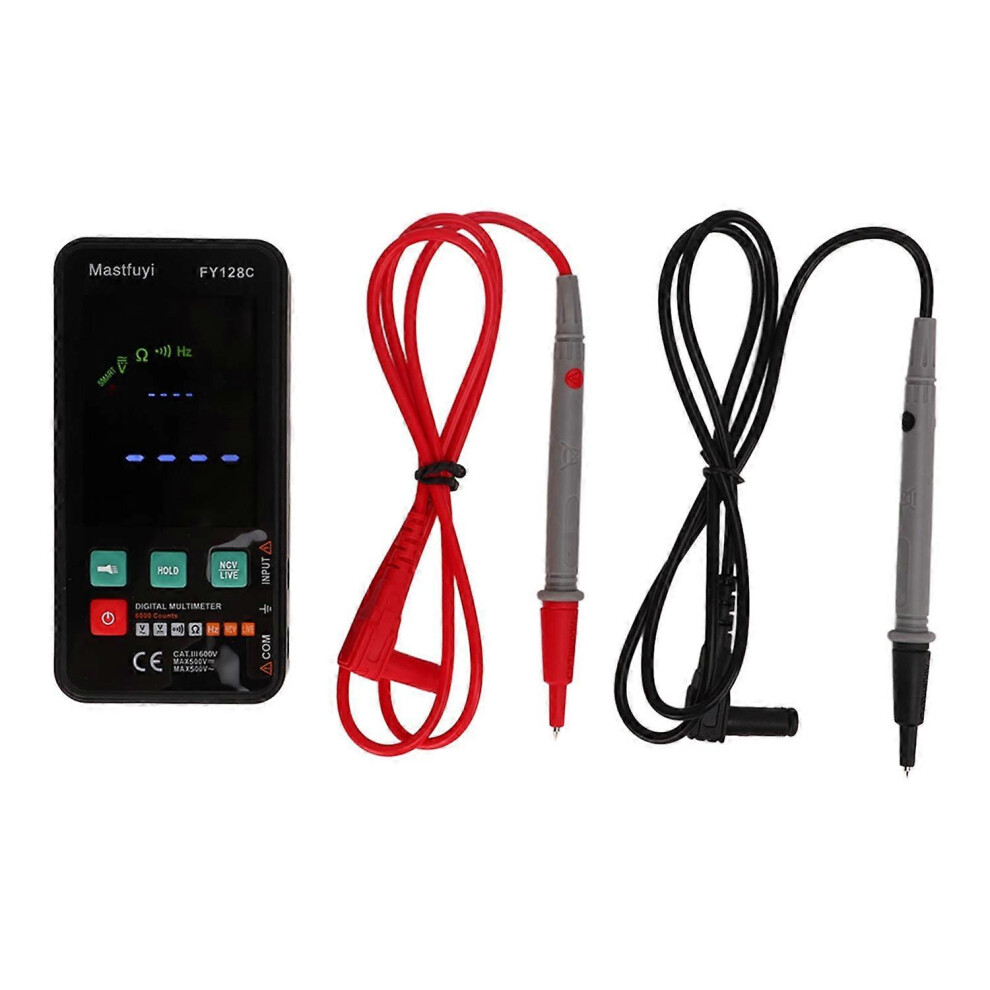 (As Show, One Size) Digital Multimeter High Precise Automatic Identification Intelligent Anti Burn Ultra Thin Portable V 6909775623817