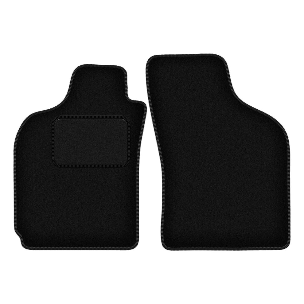 Schwarze FußMatten Vorne FüR: Fiat Albea Limousine (2002-2010)-image