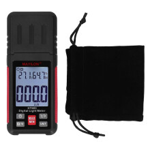 (As show, One size) Digital Illuminance Light Meter 200000LX Low Consumption Handheld Digital LX Meter for Measurement