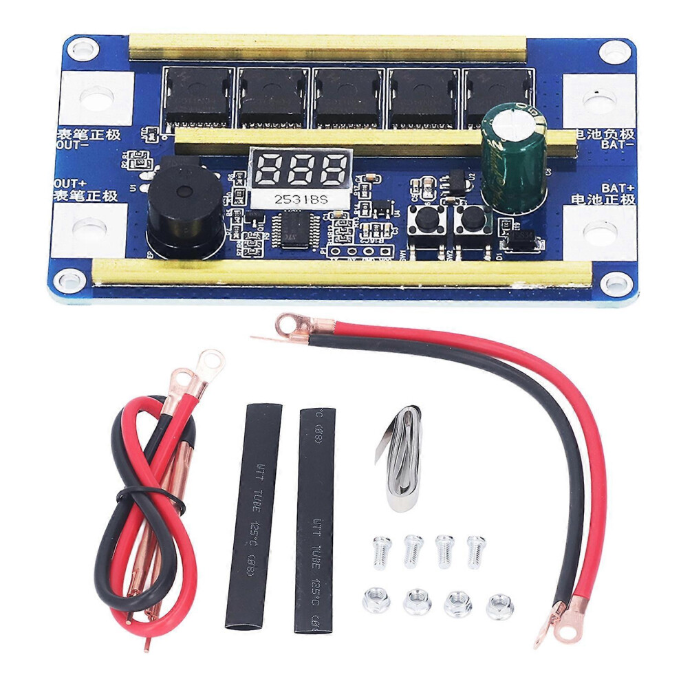 (As Show, One Size) Z99 Spot Welder Circuit Board 3 Digit Digital Display Mini Diy Spot Welder Battery Storage Spot Welder Set 12V Dc 6909775989111