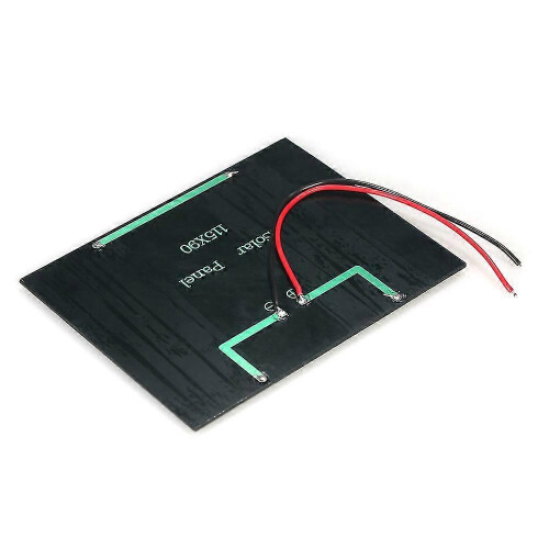 (As show, One size) 1.5w 12v Polycrystalline Silicon Solar Panel Solar Cell 1