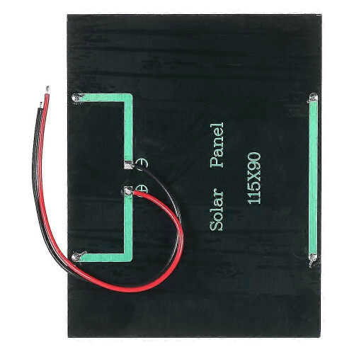 (As show, One size) 1.5w 12v Polycrystalline Silicon Solar Panel Solar Cell 2