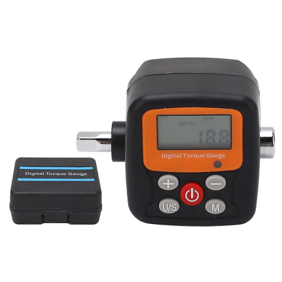 (As Show, One Size) Digital Torsion Gauge With 1/4 Inch Drive 0.9Â30N.m Electronic Torsion Adapter Measuring Meter Zncgâ 6909775626382