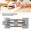 (As show, One size) Honing Guide Fixed Angle Sharpener for Wood Chisel Planer Woodworking Grinding Tool 3