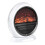 Homcom HOMCOM Table Top Electric Fireplace Heater W/ LED Flame Rotatable Head White 9