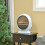 Homcom HOMCOM Table Top Electric Fireplace Heater W/ LED Flame Rotatable Head White 1
