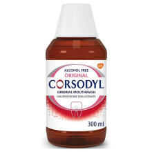 3 x Corsodyl Alochol Free Original Mouthwash 300ml