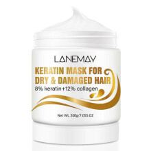 (1Pcs) Keratin Hair Mask Deep Conditioner, Protein Conditioning Repair Treatment for Dry Damaged Brittle Hair, Leave Hair Soft and Smooth