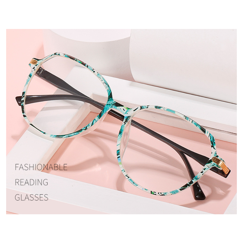 (Green, +350) Women Men Big Frame Reading Glasses Readers 1.0 1.5 2.0 2.5 3.0 3.5 4.0