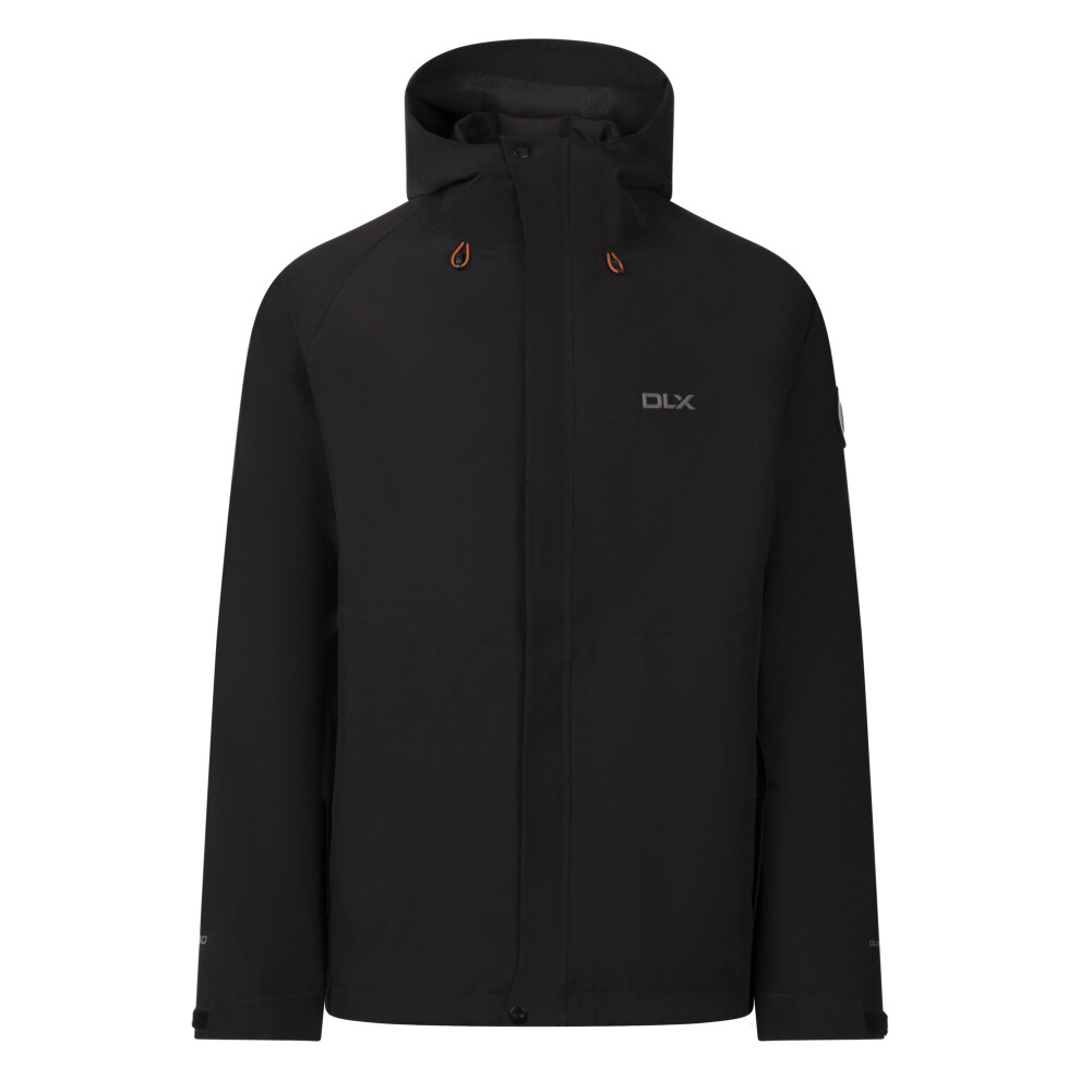 (L, Black) Trespass Mens Frederic 3 in 1 Raincoat