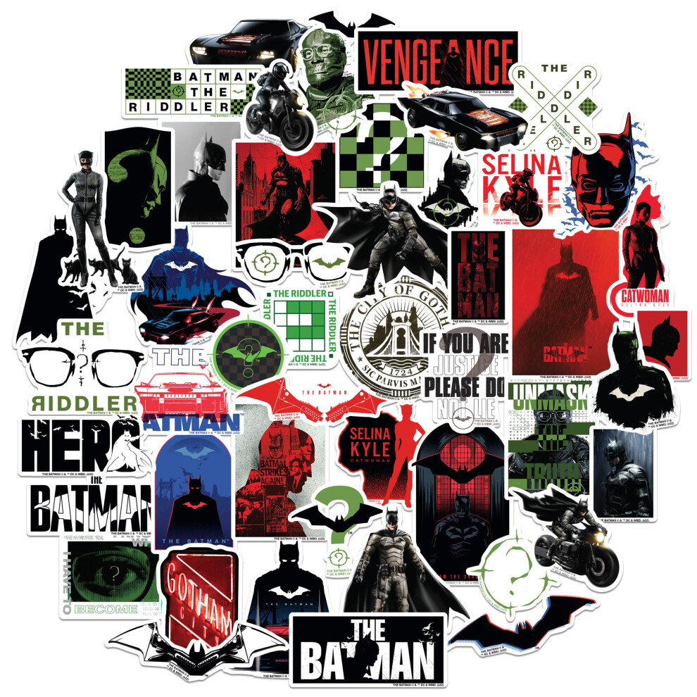 The Batman Deluxe Stickers (Pack of 50)
