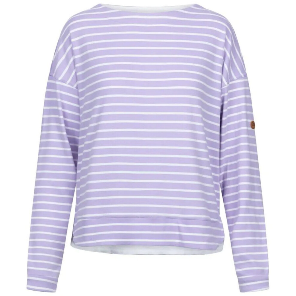 (XL, Gelsomino) Trespass Womens/Ladies Soothing Striped Marl Top