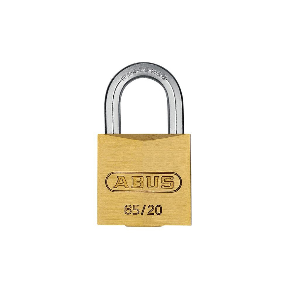 Abus Mechanical 65 Series Brass Padlock