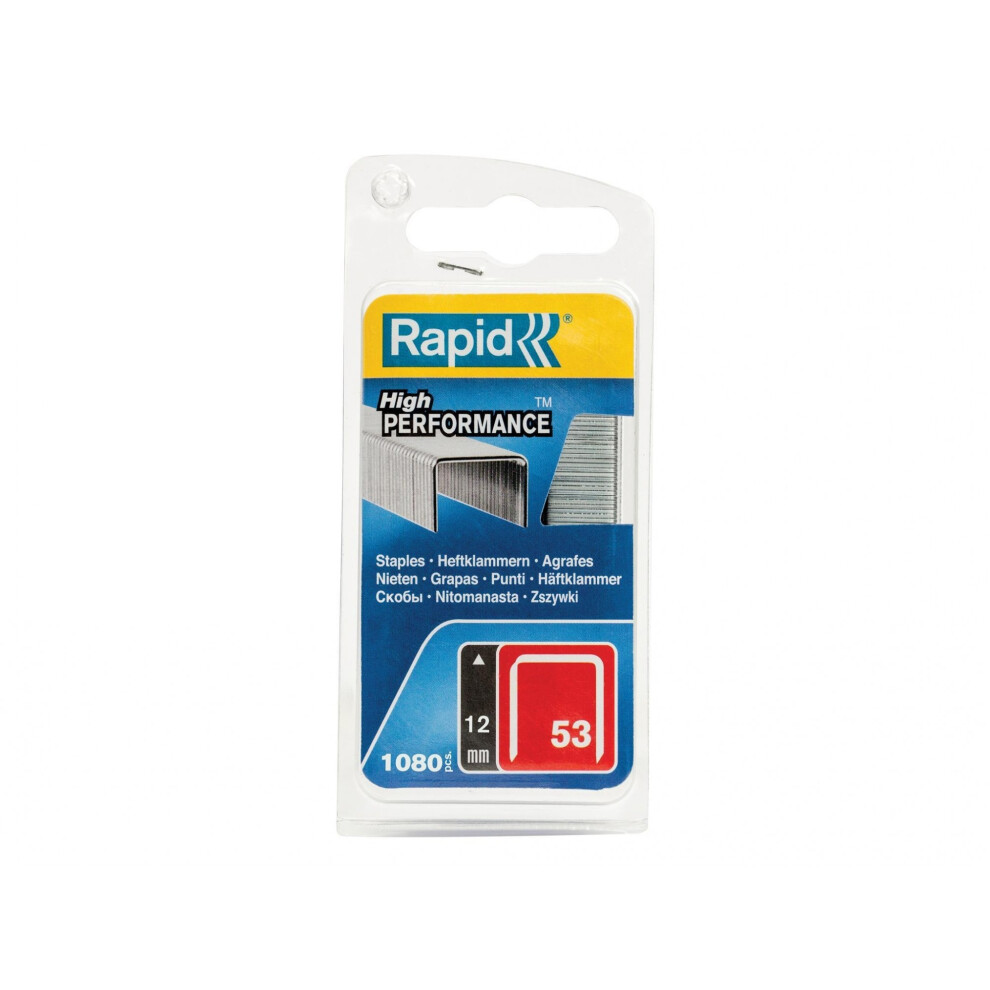 New Rapid 53 Series Galvanised Staples