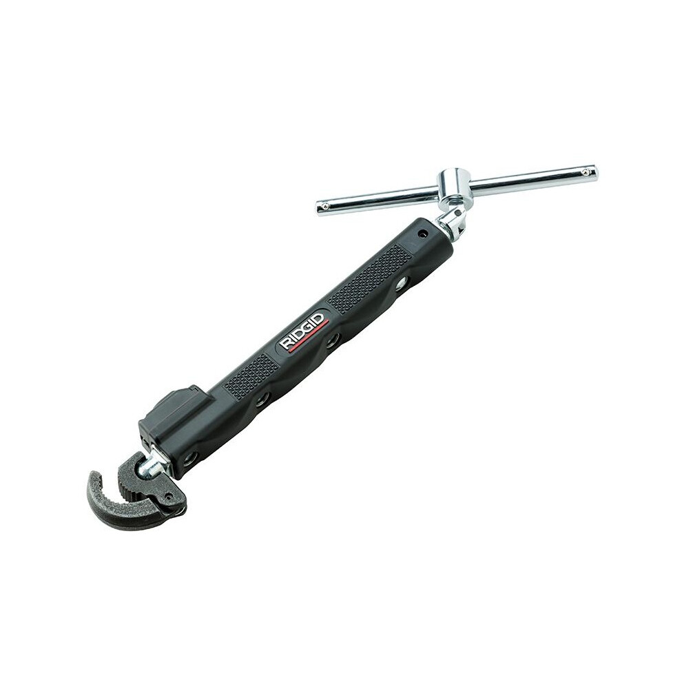 Ridgid 2017 Telescopic Basin Wrench With Led Work Light 12-32mm Capacity