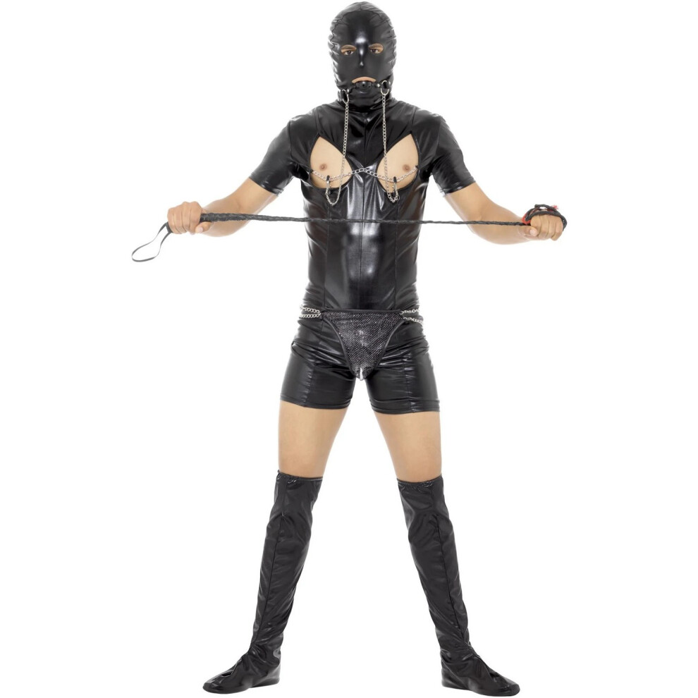 Smiffys Mens Bondage Gimp Costume Set