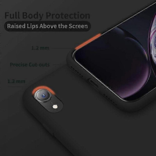 (Black) Phone case for iPhone XR 6.1 1