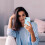 (Light Blue) Phone case for iPhone XR 6.1 5