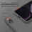 (Gray) Phone case for iPhone XR 6.1 3