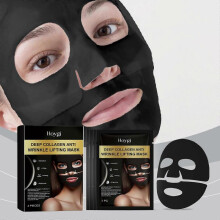 (8pcs) Collagen Face Mask, Deep Collagen Anti-Wrinkle Lifting Mask, Collagen Overnight Face Mask for Firming, Pore Minimizing, Hydrating