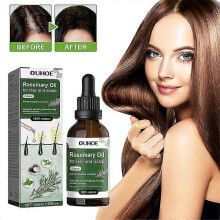 (2pcs) 1-3pcs Rosemary Oil For Hair And Scalp-hair Oil For Hair Loss To Stimulate Hair Growth With Castor Oil 50 Ml