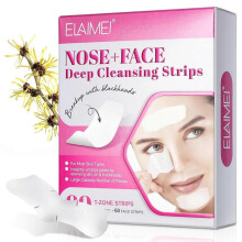(1 Box) T-Zone Blackhead Pore Strips 90pcs,Blackhead Removal Pore Strips,Deep Cleansing Pore For Nose and Face Pore Strips for Men & Women