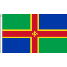 (3' x 2' - 90cm x 60cm) Lincolnshire County Polyester Flag