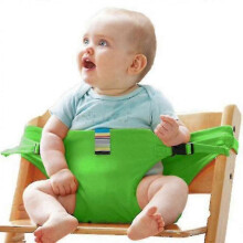 (green) Harness Seat For High Chair Baby Feeding Safety Seat With Strap
