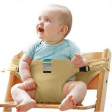 (khkai) Harness Seat For High Chair Baby Feeding Safety Seat With Strap