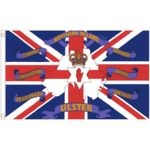 (3' x 2' - 90cm x 60cm) Northern Ireland 6 Counties Polyester Flag