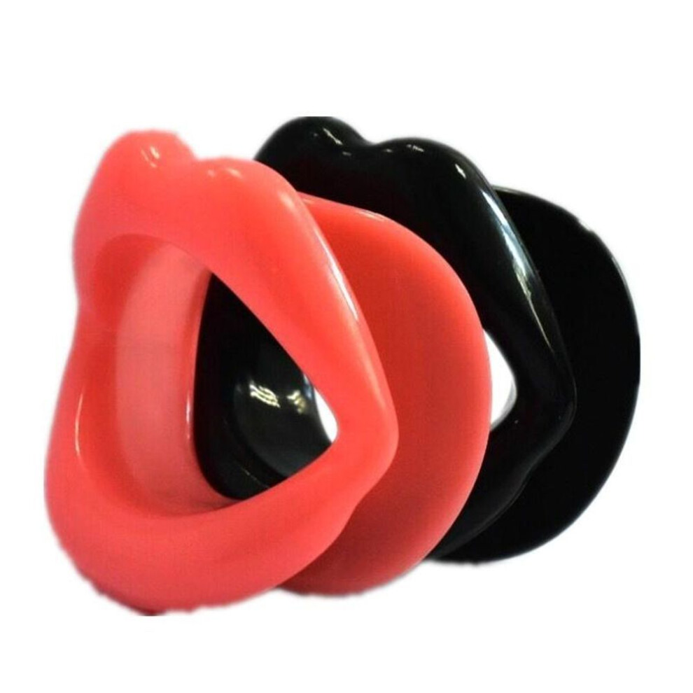 (pink) Sex Product Sex Toy Deep Sex Throat Round Mouth Flail Slave Bite Ring Gag Open Mouth Gag Stopper Adu