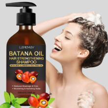 (2pcs) Batana Oil Hair Growth Shampoo Strengthening, Regrowth Shampoo for Men & Women with Thinning Hair & Hair Loss, Infused Mint Oil Nourishes Scalp