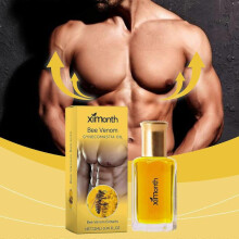 (1pc) Bee Venom Gynecomastia Oil, Chest Muscles Bee Venom Oil,Strengthen The Chest Muscles