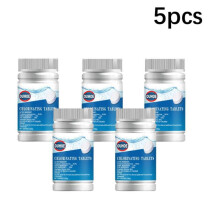 (5pcs) swimming pool effervescent tablets, decontamination and cleaning swimming pool cleaning tablets, barreled effervescent tablets 100g