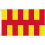 (3' x 2' - 90cm x 60cm) Northumberland County Polyester Flag 1
