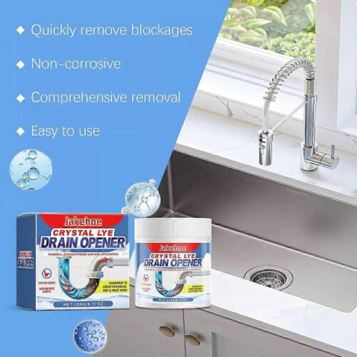 (1pc)Drain Unblocker, Powerful Pipe Dredge Agent, Sink Unblocker 260g 2