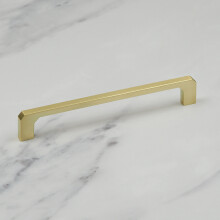 (160mm Handle) Brushed Brass Kitchen Bar Handles Gold 4 Sizes