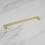 (192mm Handle) Brushed Brass Kitchen Bar Handles Gold 4 Sizes 4