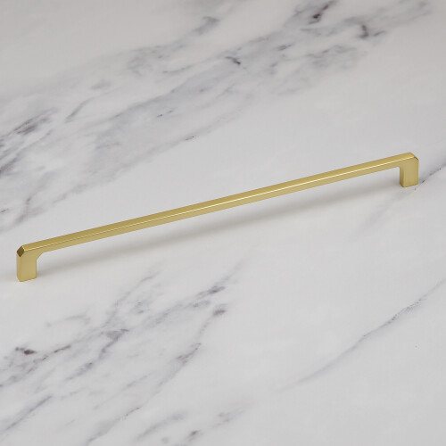 (320mm Handle) Brushed Brass Kitchen Bar Handles Gold 4 Sizes