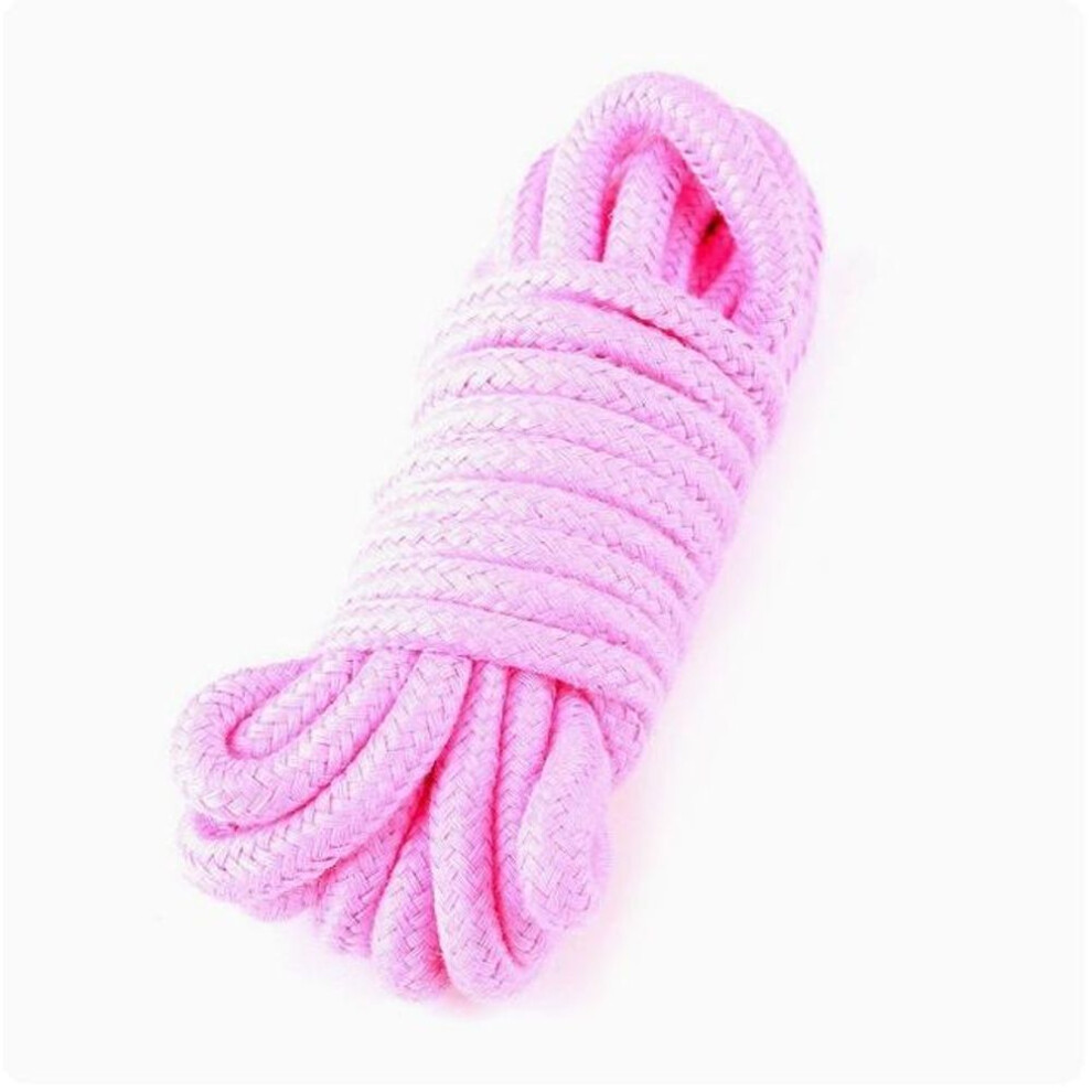 (pink, 10m) 5m 10m Soft Cotton Bondage Rope Strap Restraints Fantasy Sex Fun Adult Fantasy Sexy Toy Tie Passion Rope Adult Games For Couple Sm