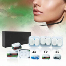 (3 Colors B) Jaw exerciser for Men Women, 6pcs jawline shaper Exerciser 3 Resistance Double Chin Reducer Eliminator Face Neck Shaper Chewing Gum