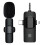 (A with 1 Microphone) 3 in 1 Wireless Lavalier Microphones for iPhone, Android, Camera, Pro Wireless Lavalier Mini Microphone, Plug-Play Wireless Mic 1