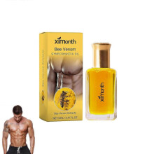 (3PCS) Bee Venom Gynecomastia Oil, 2025 New Chest Muscles Bee Venom Oil, Strengthen The Chest Muscles