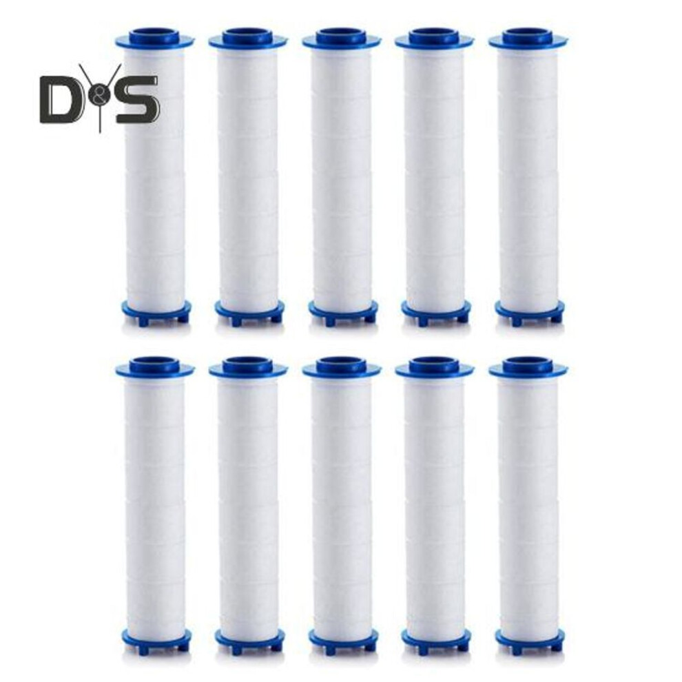 (as the picture, 10pcs) 5/10/20pcs Shower Filter Efficient Filtration Easy Installation Bath Filter For Cleaner Water Quality Regular Replacement