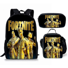 (3pcs, 31) Fortnite Printed School Bag Children's Backpack Or Satchel Or Pen Bag Or Three-piece Set