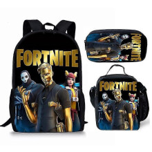 (3pcs, 29) Fortnite Printed School Bag Children's Backpack Or Satchel Or Pen Bag Or Three-piece Set