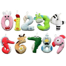 (Number 7) 2023 New Alphabet Lore Plush Toys Digital Series Numbers Plush Pillow Doll Toys For Children Birthday Gifts Education Doll Toys