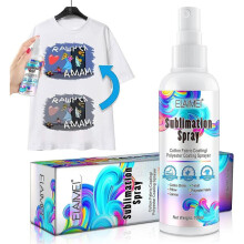 (1 Pcs 100ml) Sublimation Spray For Cotton Shirts,sublimation Coating Spray For All Fabric, Mugs, Carton, Canvas, Quick Dry & Super Adhesion